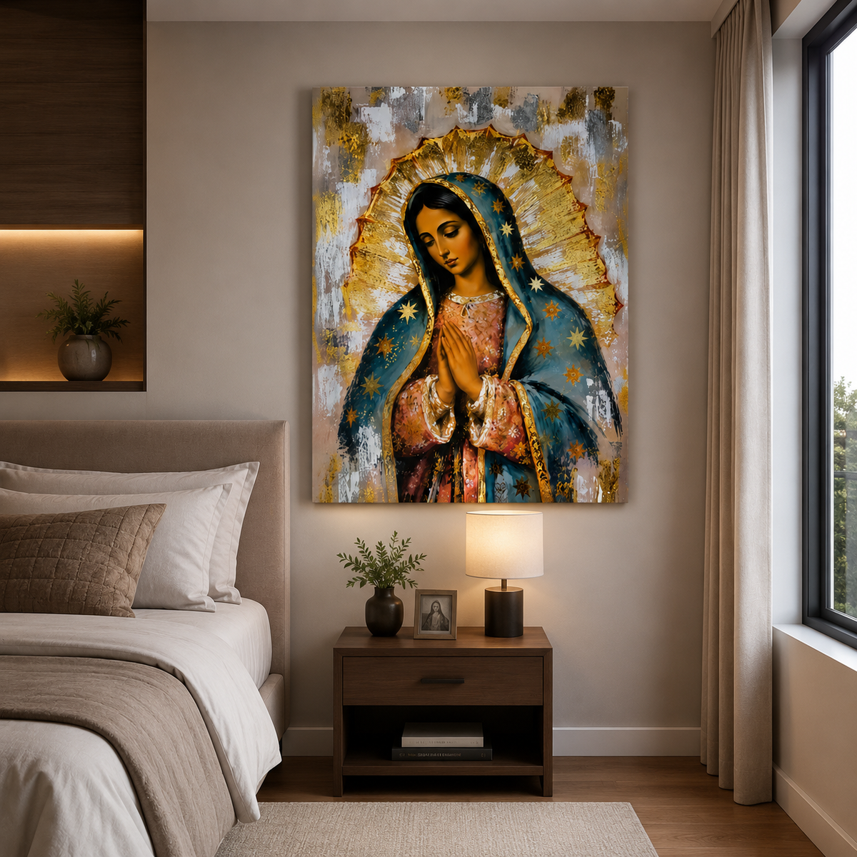 Cuadro Virgen de Guadalupe, Arte Sagrado y Elegancia para tu hogar