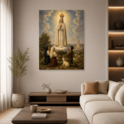 IMAGEN SAGRADA VIRGEN DE FATIMA
