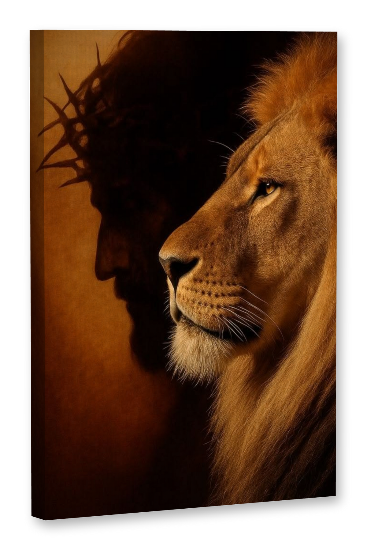 Cuadro Jesús y el León de Judá Fe y Fortaleza